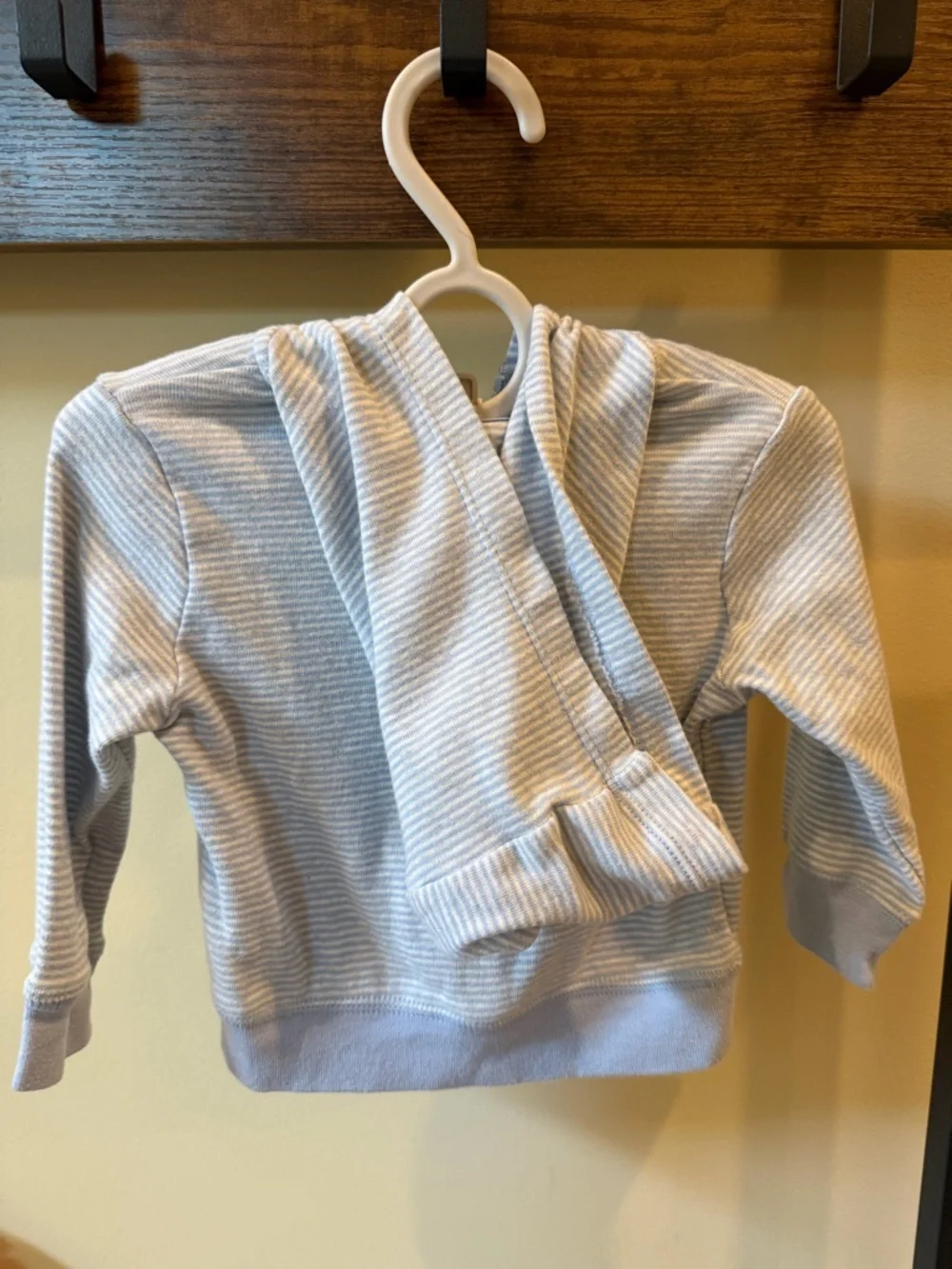Carter's Baby Boys Blue Hoodie Jacket Size 6 Months